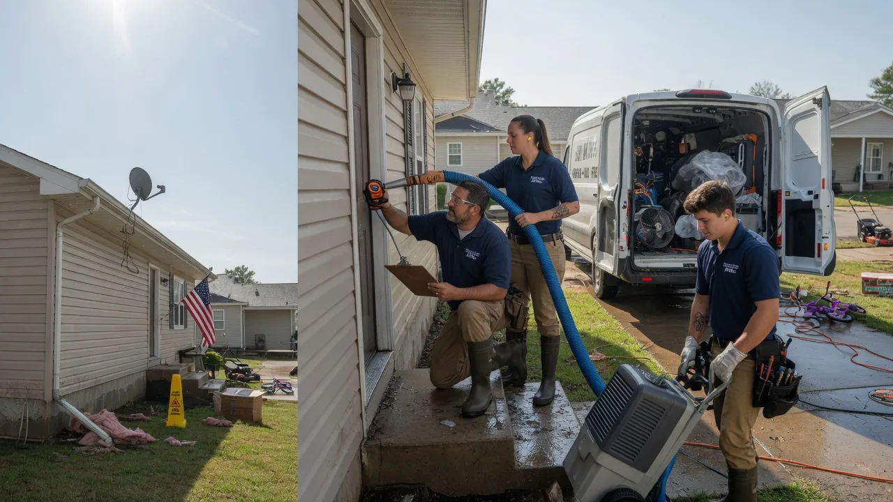 Ceiling Water Damage Restoration in Waterford, VA near me